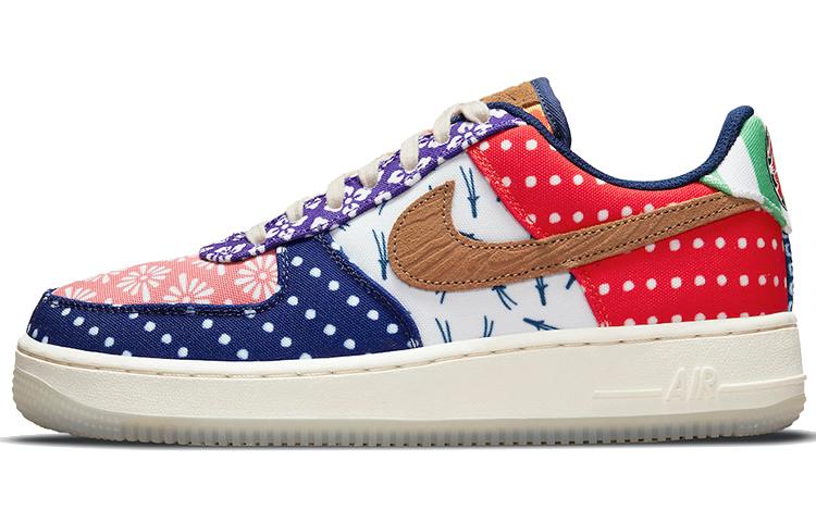 

Кеды унисекс Nike Air Force 1 Low Matsuri разноцветные 39 EU, Разноцветный, Air Force 1 Low Matsuri