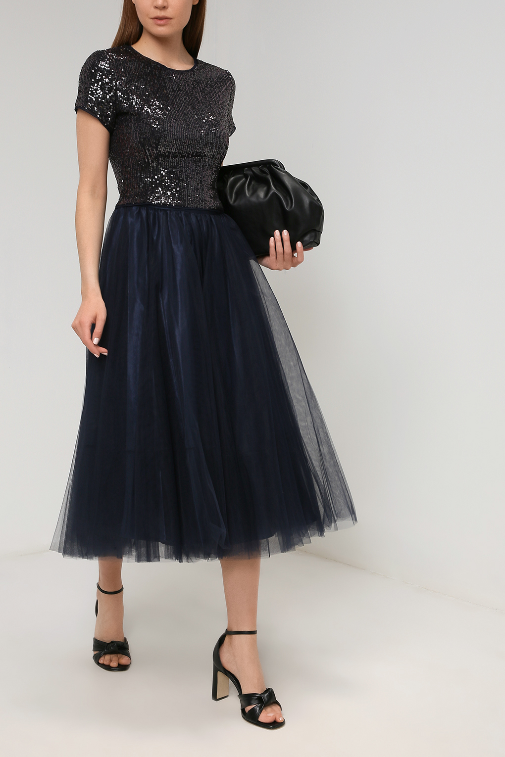 Блуза женская Vera Mont 3071/4461 синяя 36