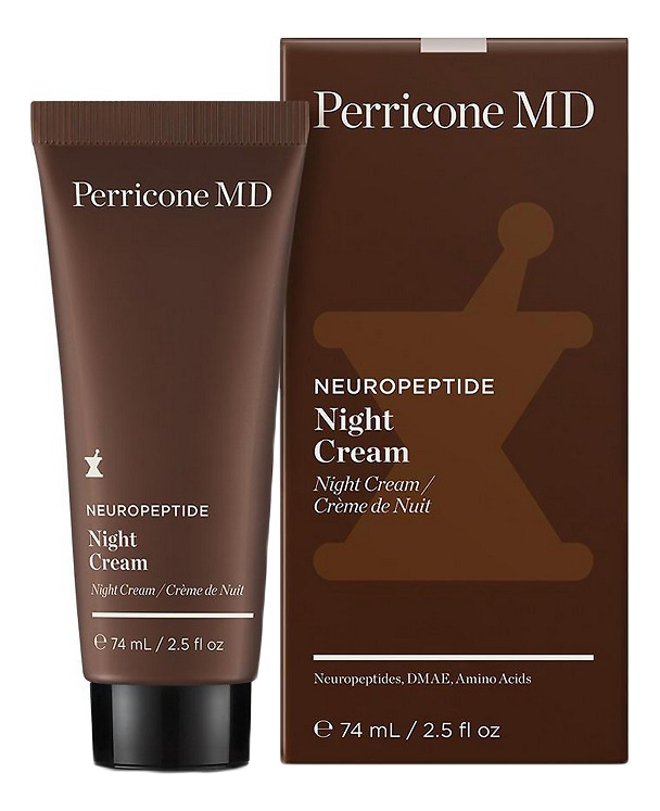 Крем для лица Perricone MD Neuropeptide Night Cream ночной, с нейропептидами, 74 мл крем для моделирования овала лица и подбородка lipolift modellage