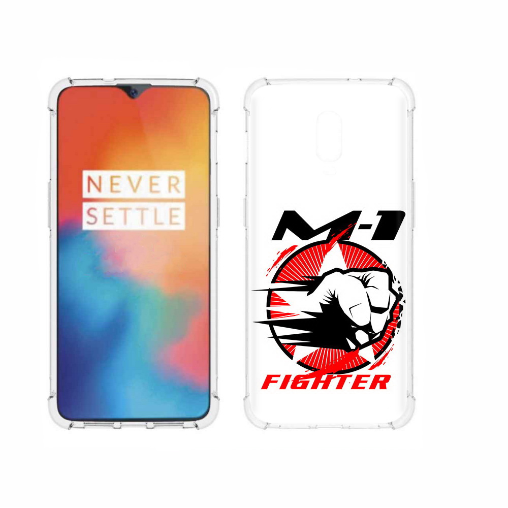

Чехол MyPads Tocco для OnePlus 6T единоборства М-1, Прозрачный, Tocco