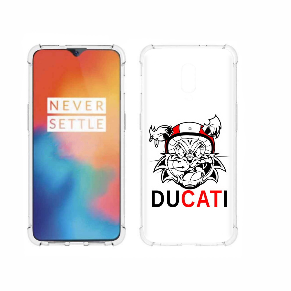 

Чехол MyPads Tocco для OnePlus 6T дукати, Прозрачный, Tocco