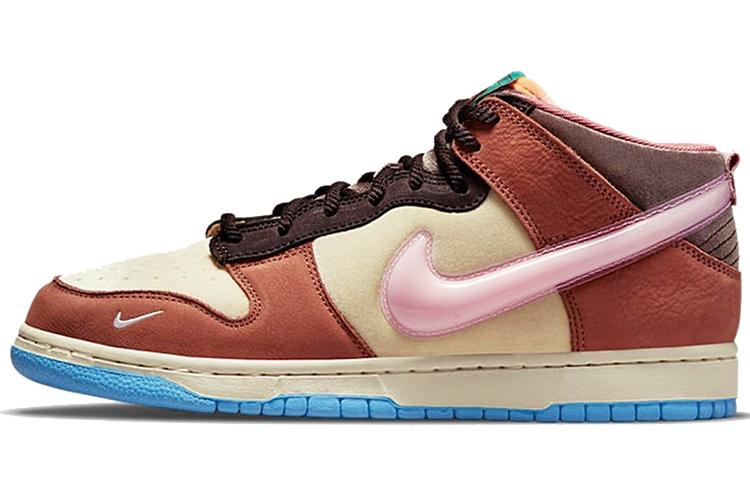 

Кеды унисекс Nike Social Status x Nike Dunk Chocolate Milk бежевые 36 EU, Бежевый, Social Status x Nike Dunk Chocolate Milk