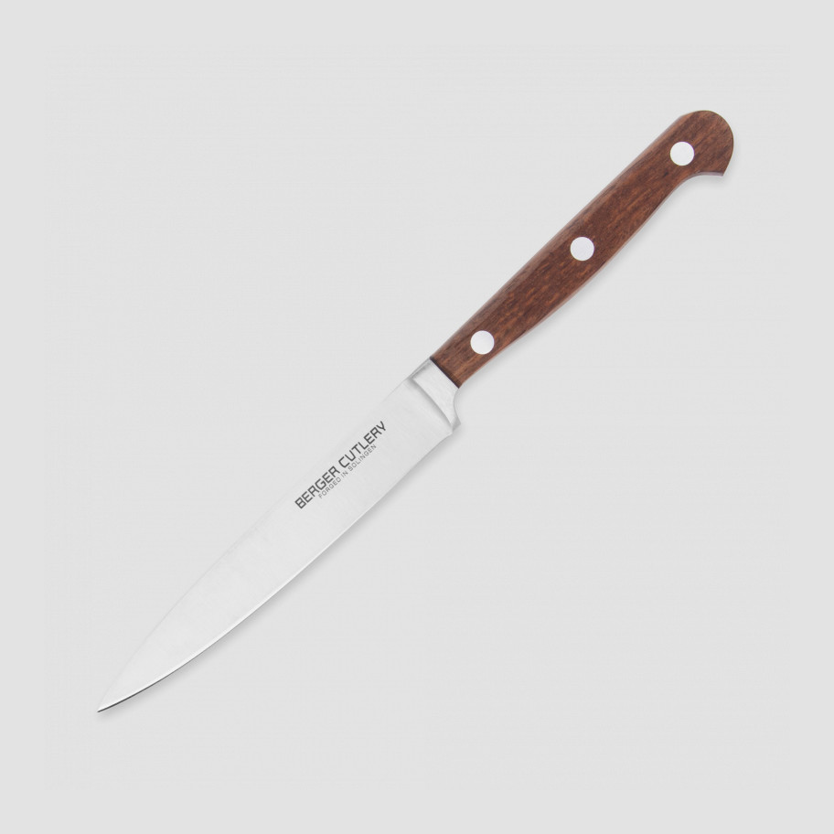 

Кухонный нож BERGER CUTLERY Classic Smoked Oak, 12 см, BC211312