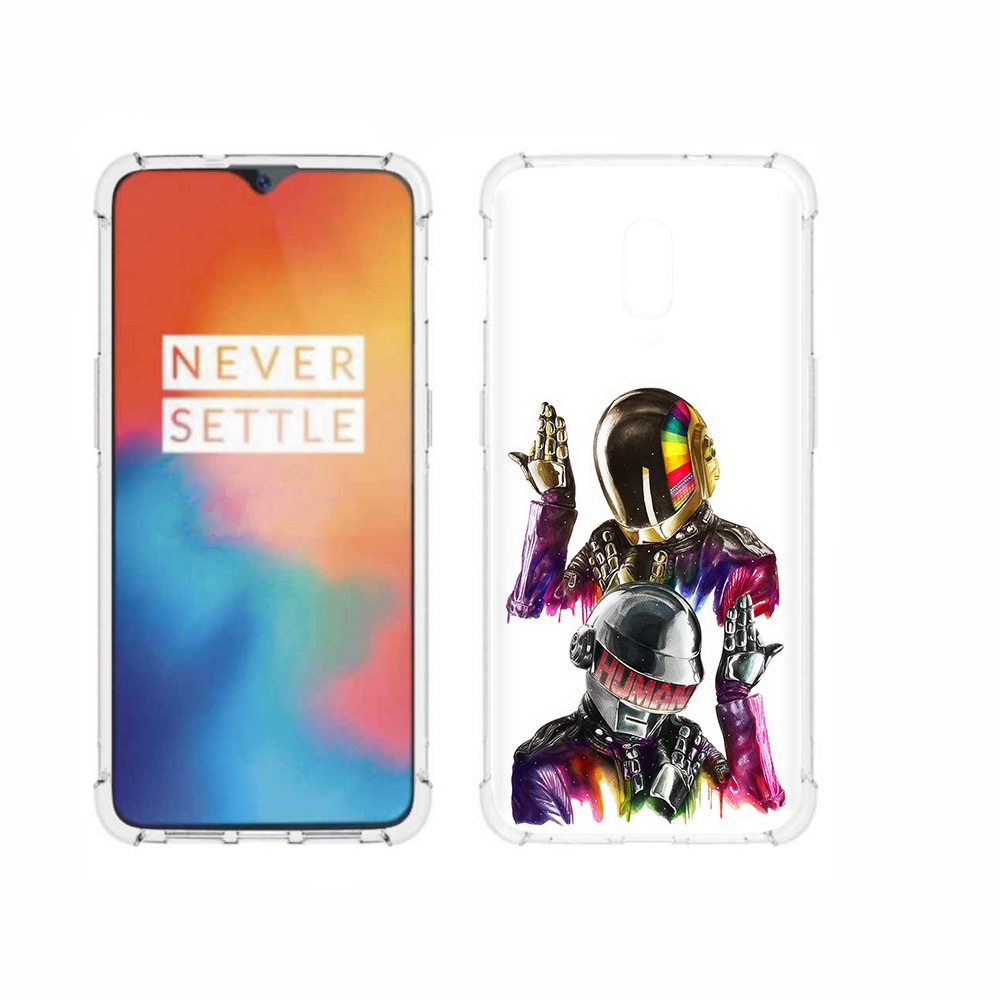 

Чехол MyPads Tocco для OnePlus 6T диско космонавты, Прозрачный, Tocco