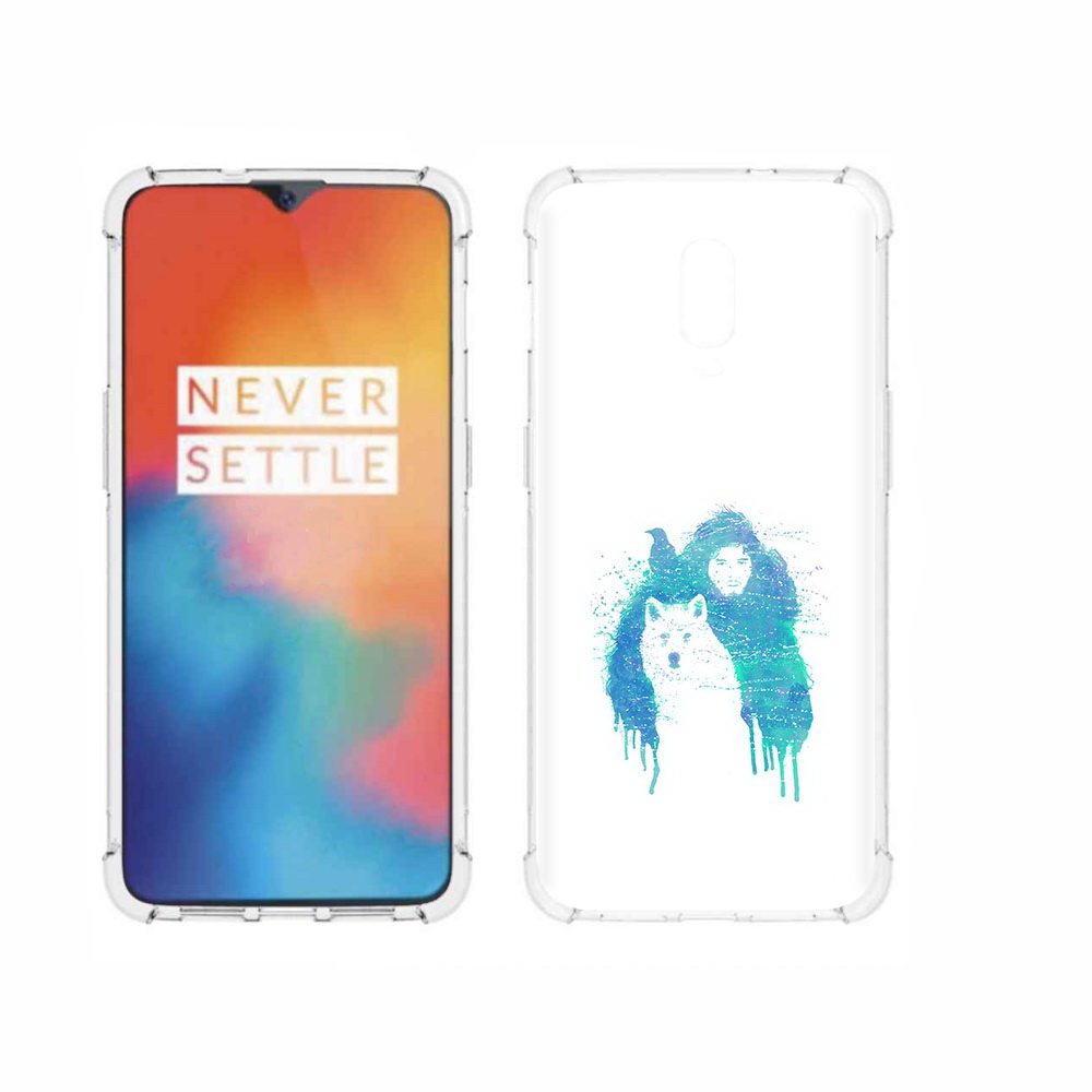 

Чехол MyPads Tocco для OnePlus 6T джон сноу, Прозрачный, Tocco