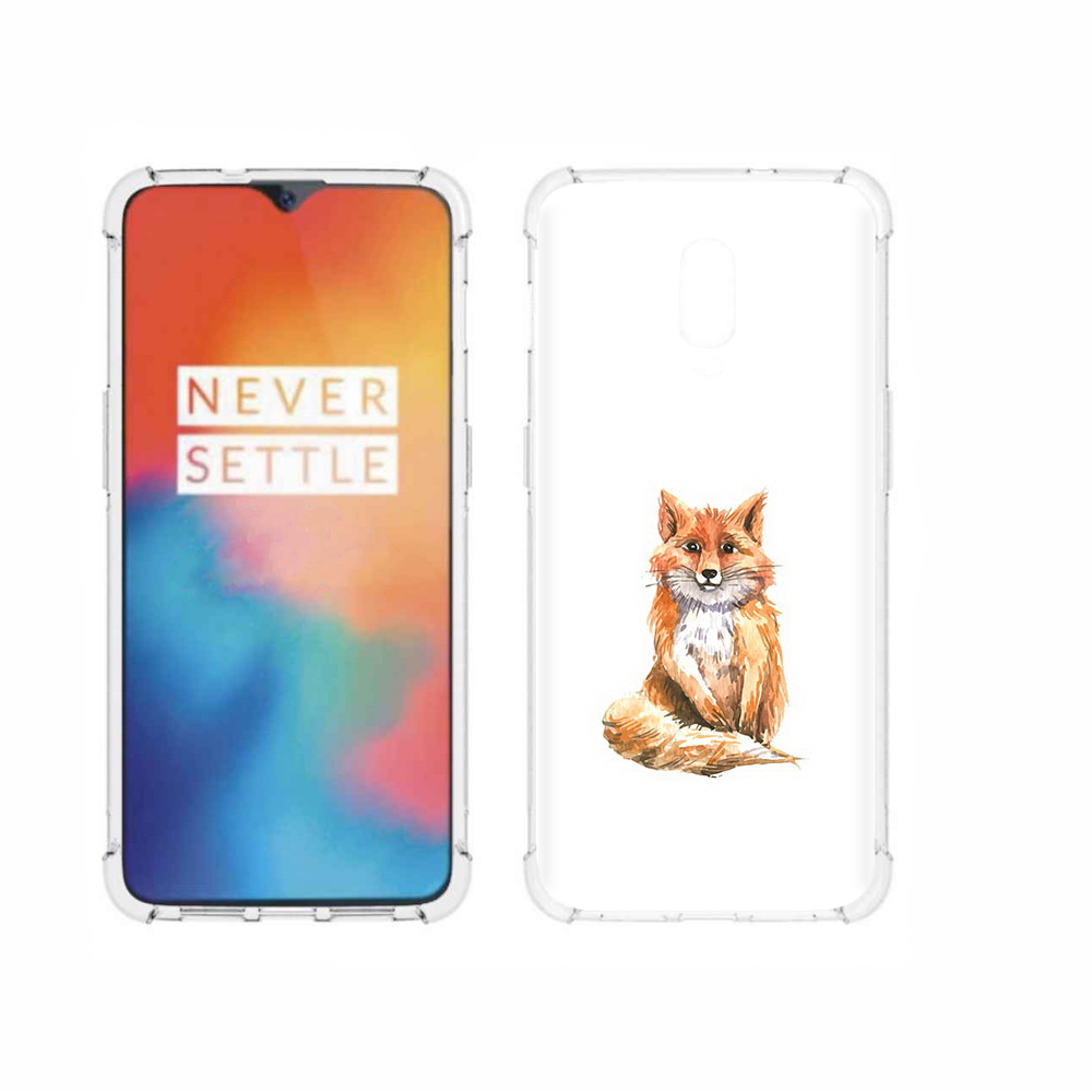 

Чехол MyPads Tocco для OnePlus 6T детская лиса, Прозрачный, Tocco