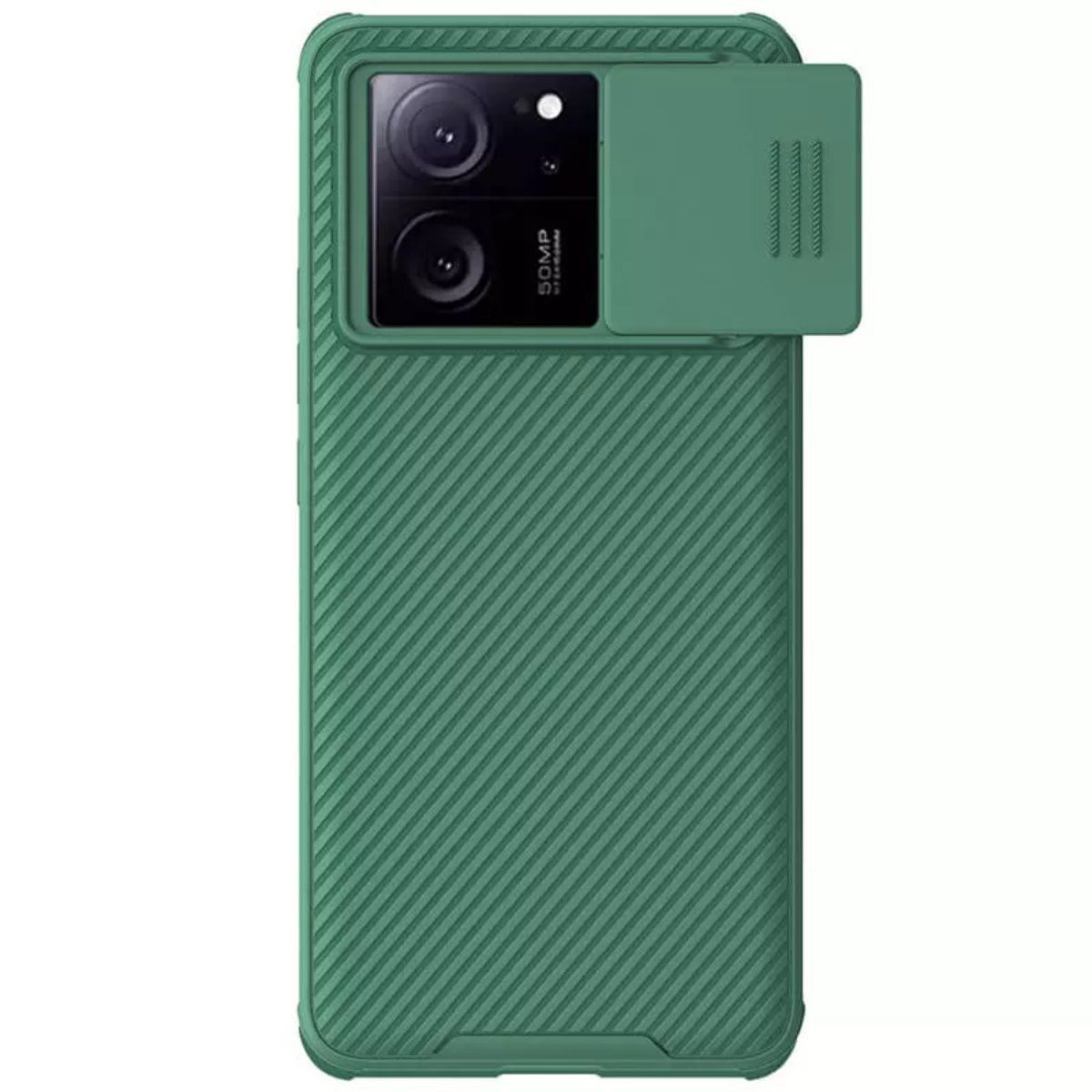 

Чехол Nillkin CamShield Pro Case для Xiaomi 13T/13T Pro с защитой камеры, зеленый, CamShield Pro Case