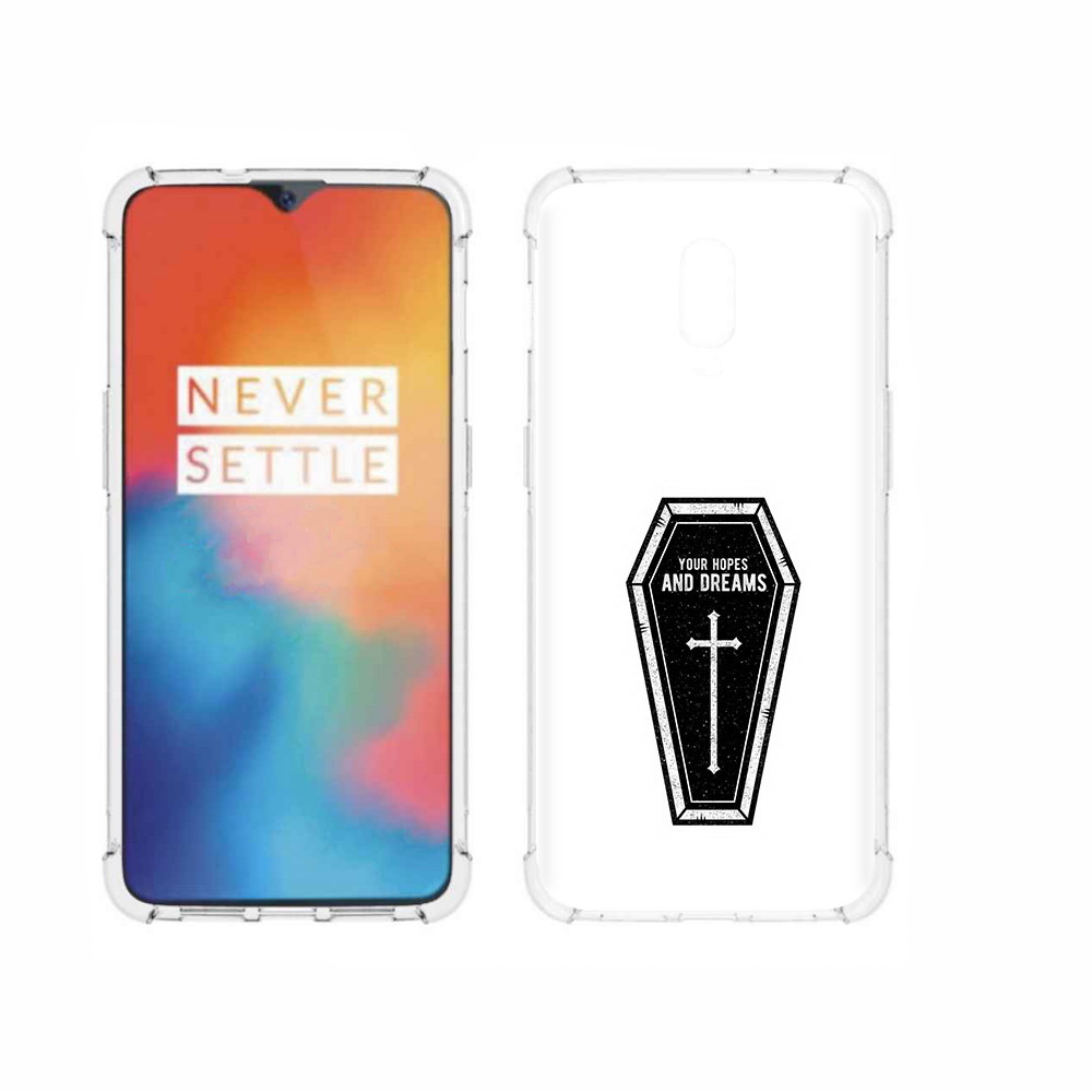 

Чехол MyPads Tocco для OnePlus 6T гроб с мечтами, Прозрачный, Tocco