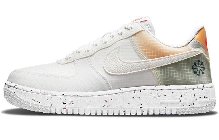 

Кеды унисекс Nike Air Force 1 Crater White Orange белые 39 EU, Белый, Air Force 1 Crater White Orange