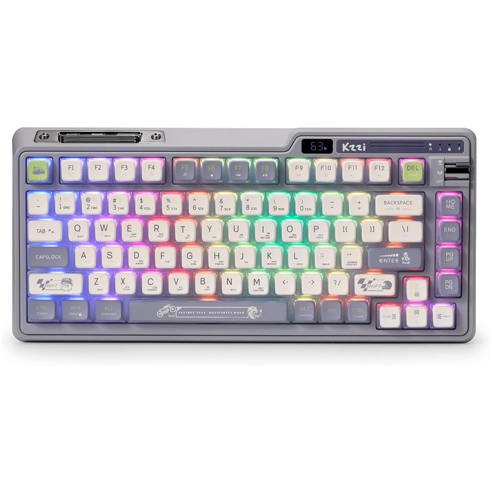 Клавиатура Kzzi K75 PRO Knight grey