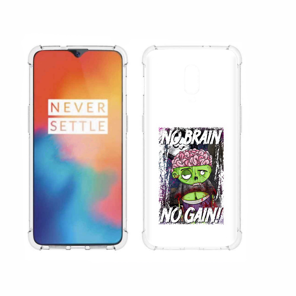 

Чехол MyPads Tocco для OnePlus 6T глупый зомби, Прозрачный, Tocco