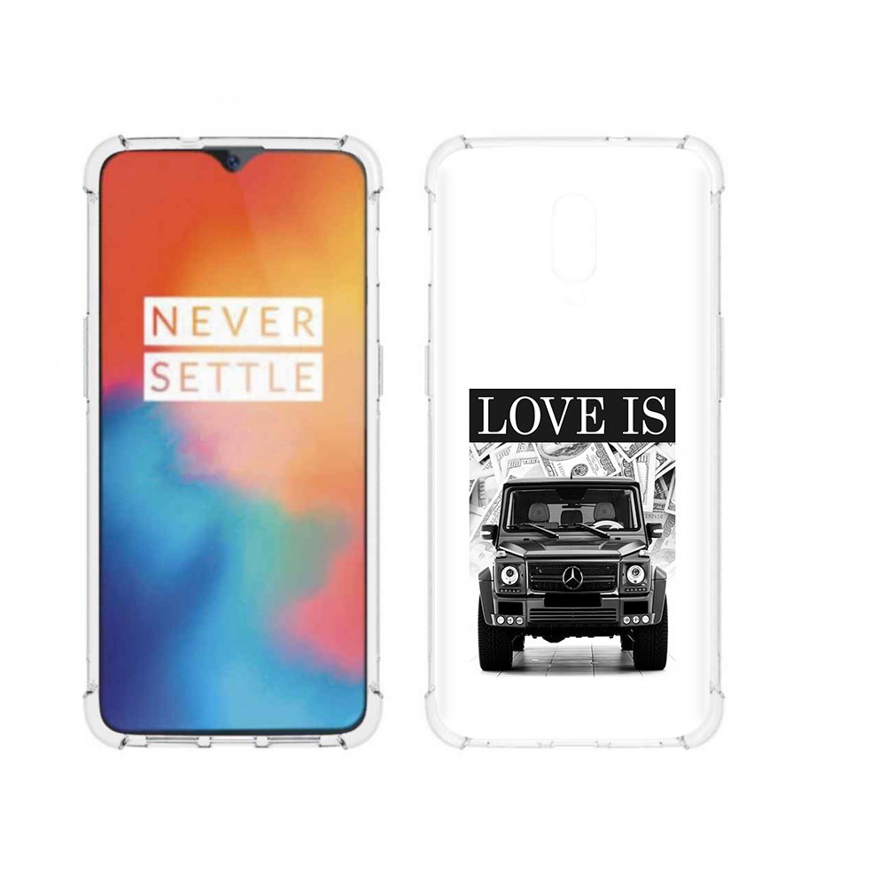 

Чехол MyPads Tocco для OnePlus 6T гелик, Прозрачный, Tocco
