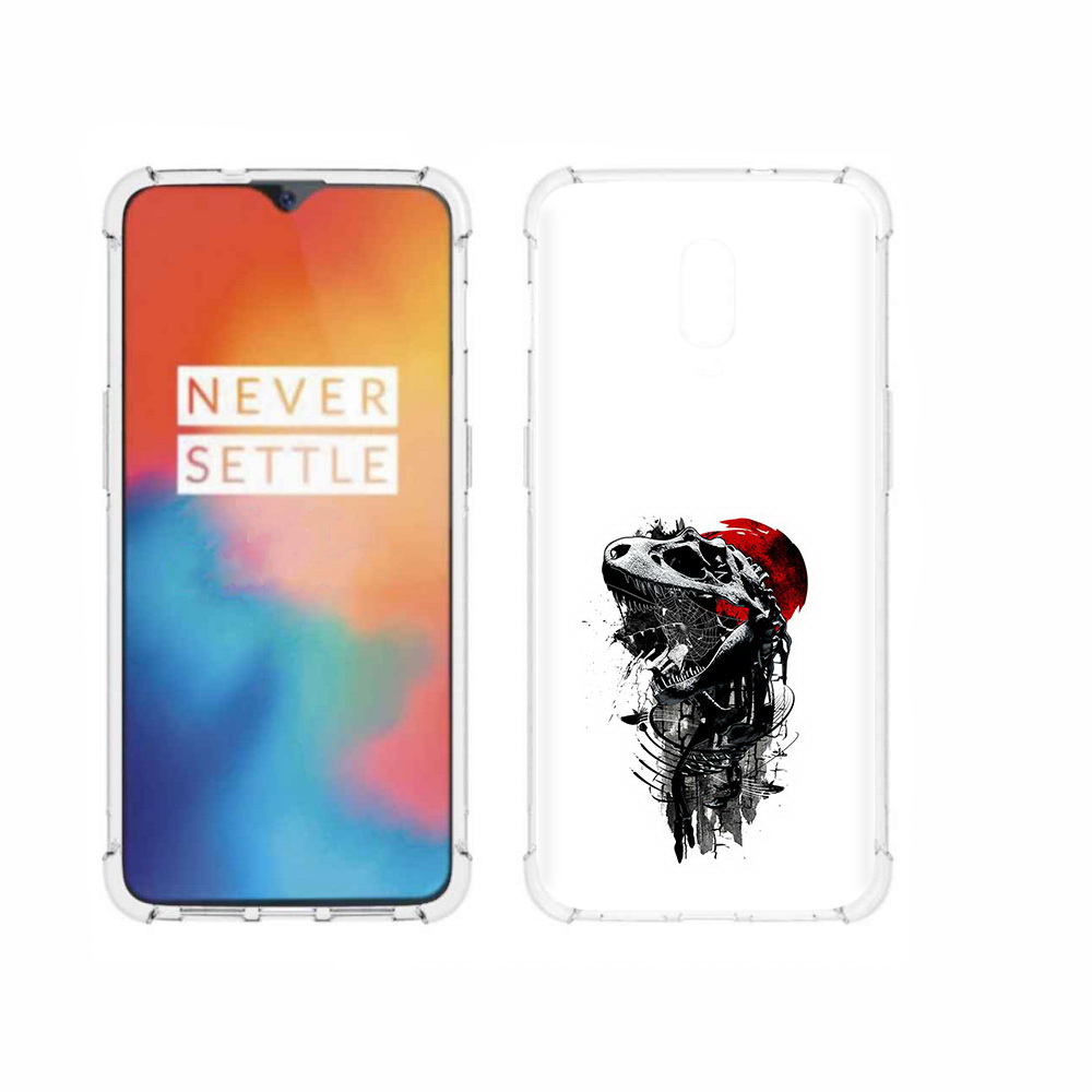 

Чехол MyPads Tocco для OnePlus 6T вымерший динозавр, Прозрачный, Tocco