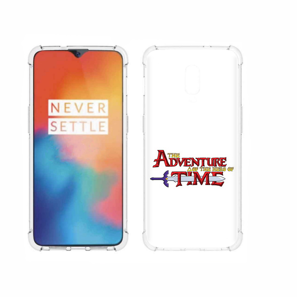 

Чехол MyPads Tocco для OnePlus 6T время приключений логотип, Прозрачный, Tocco