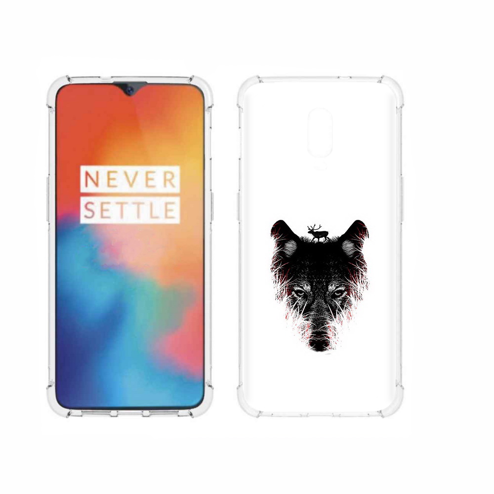 

Чехол MyPads Tocco для OnePlus 6T волк в траве, Прозрачный, Tocco