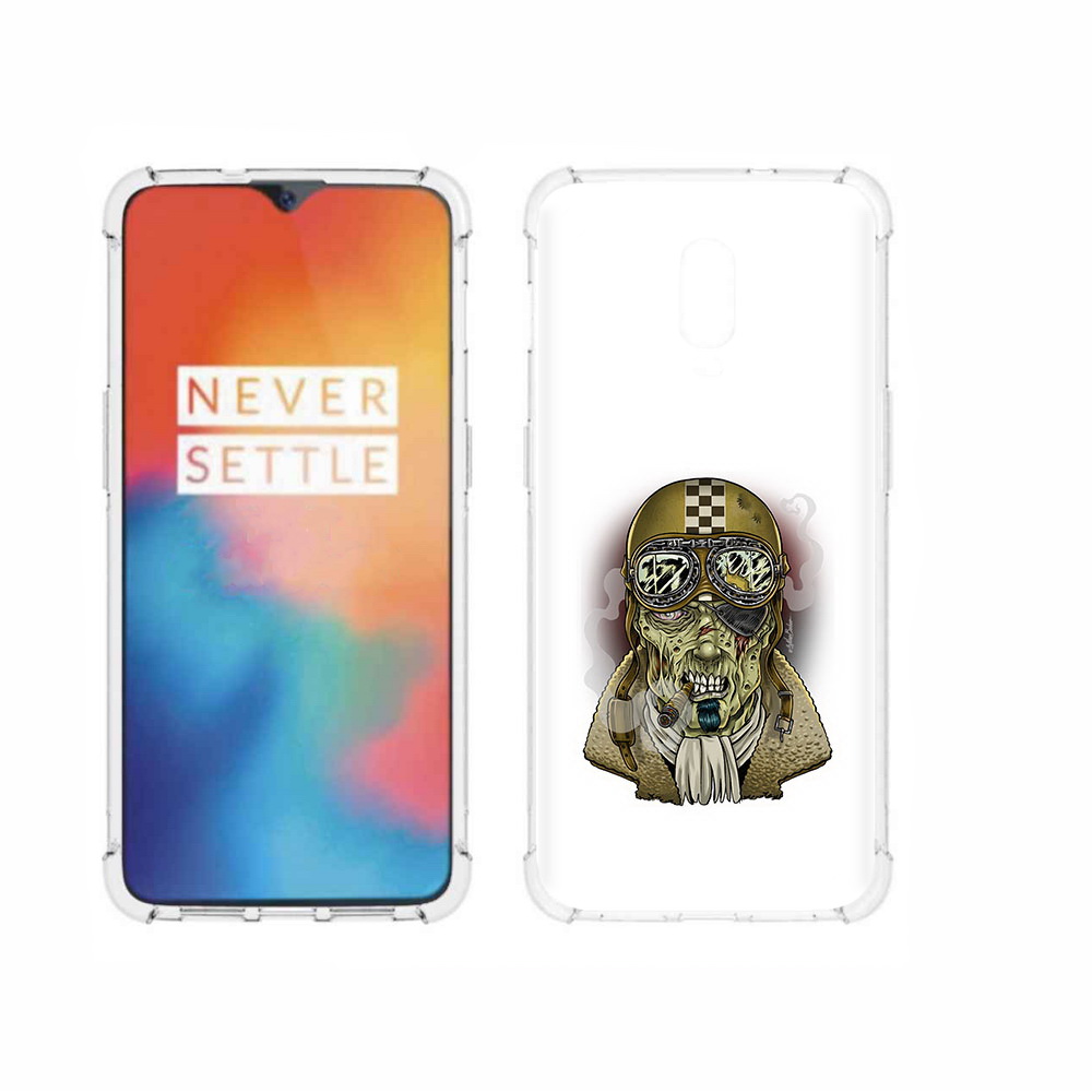 

Чехол MyPads Tocco для OnePlus 6T военный зомби, Прозрачный, Tocco