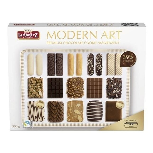 Печенье Lambertz Chocolate Assorti сдобное 500 г