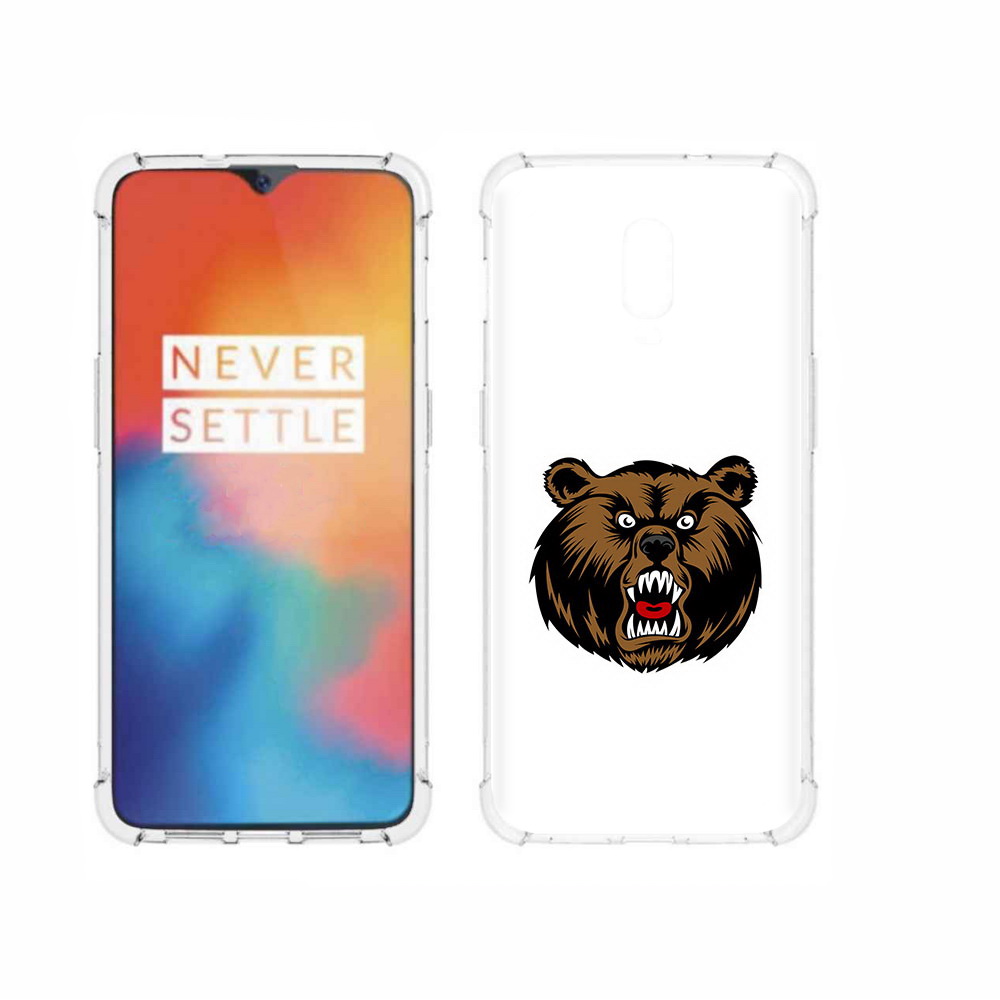 

Чехол MyPads Tocco для OnePlus 6T бурый, Прозрачный, Tocco