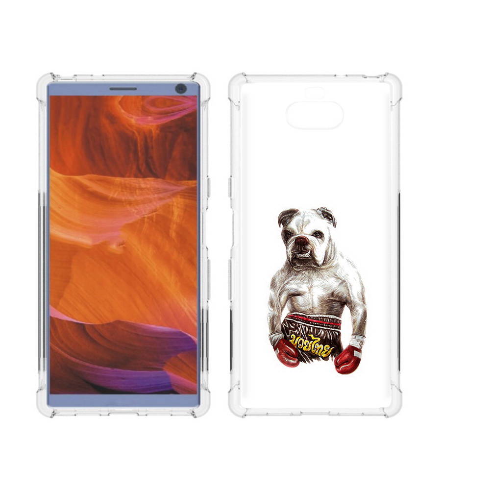 

Чехол MyPads Tocco для Sony Xperia 10 Plus боксер, Прозрачный, Tocco