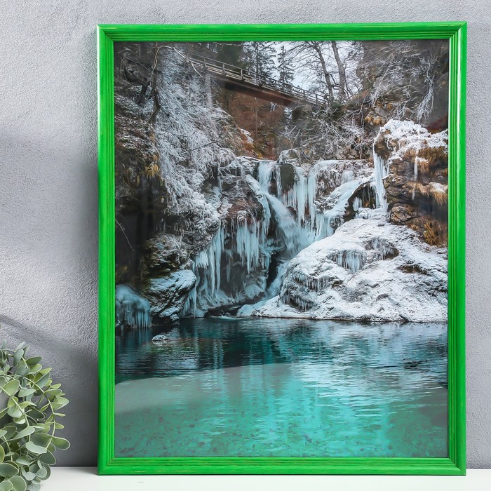 

Фоторамка дерево с20 40x50 см, зеленая, Зеленый