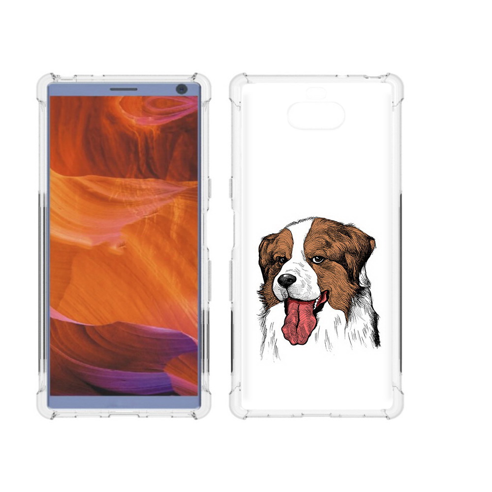 

Чехол MyPads Tocco для Sony Xperia 10 Plus бетховен, Прозрачный, Tocco