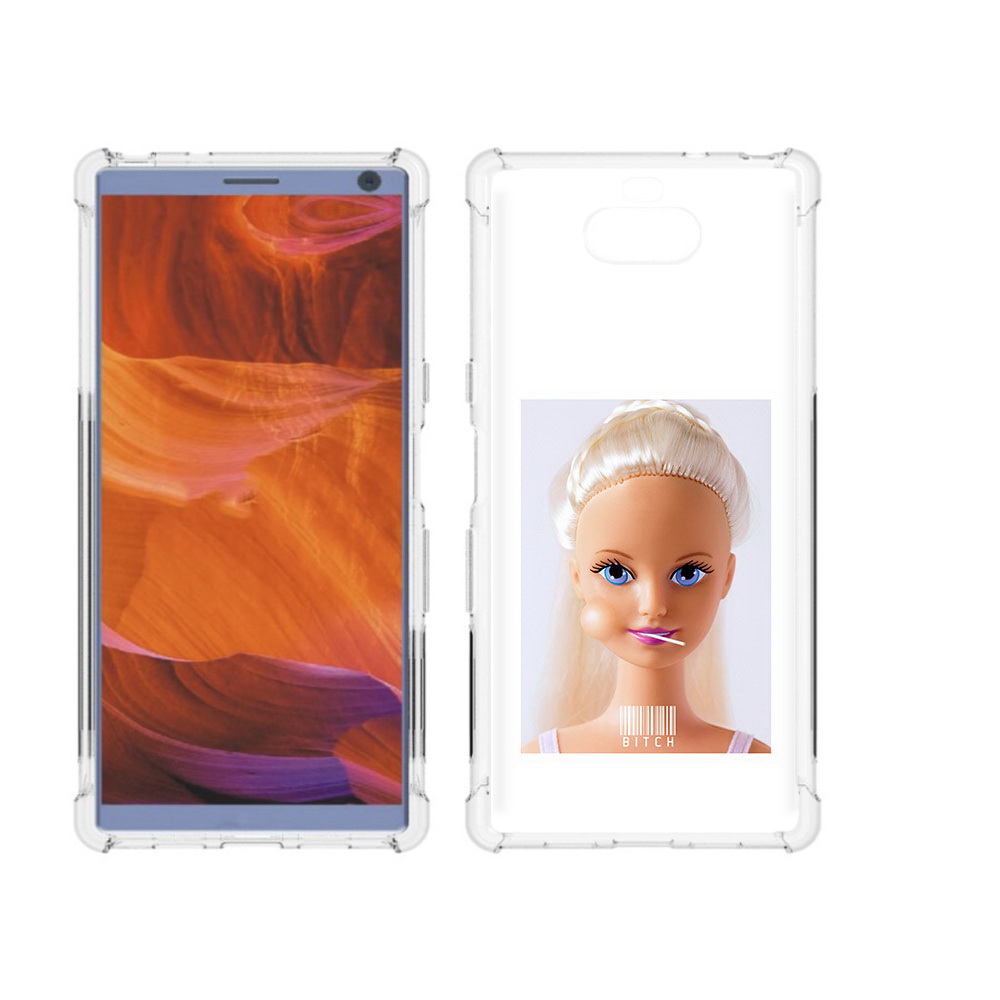 

Чехол MyPads Tocco для Sony Xperia 10 Plus барби, Прозрачный, Tocco