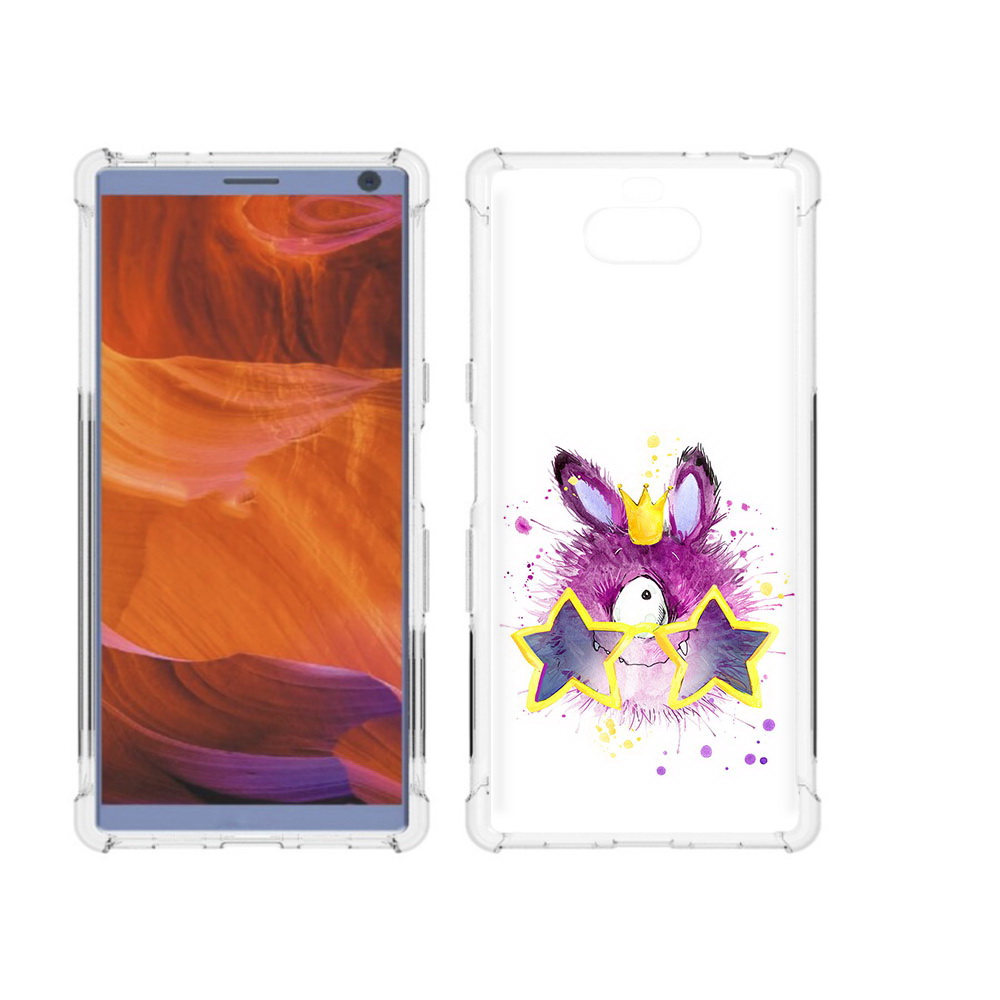 

Чехол MyPads Tocco для Sony Xperia 10 Plus Шуршуля, Прозрачный, Tocco