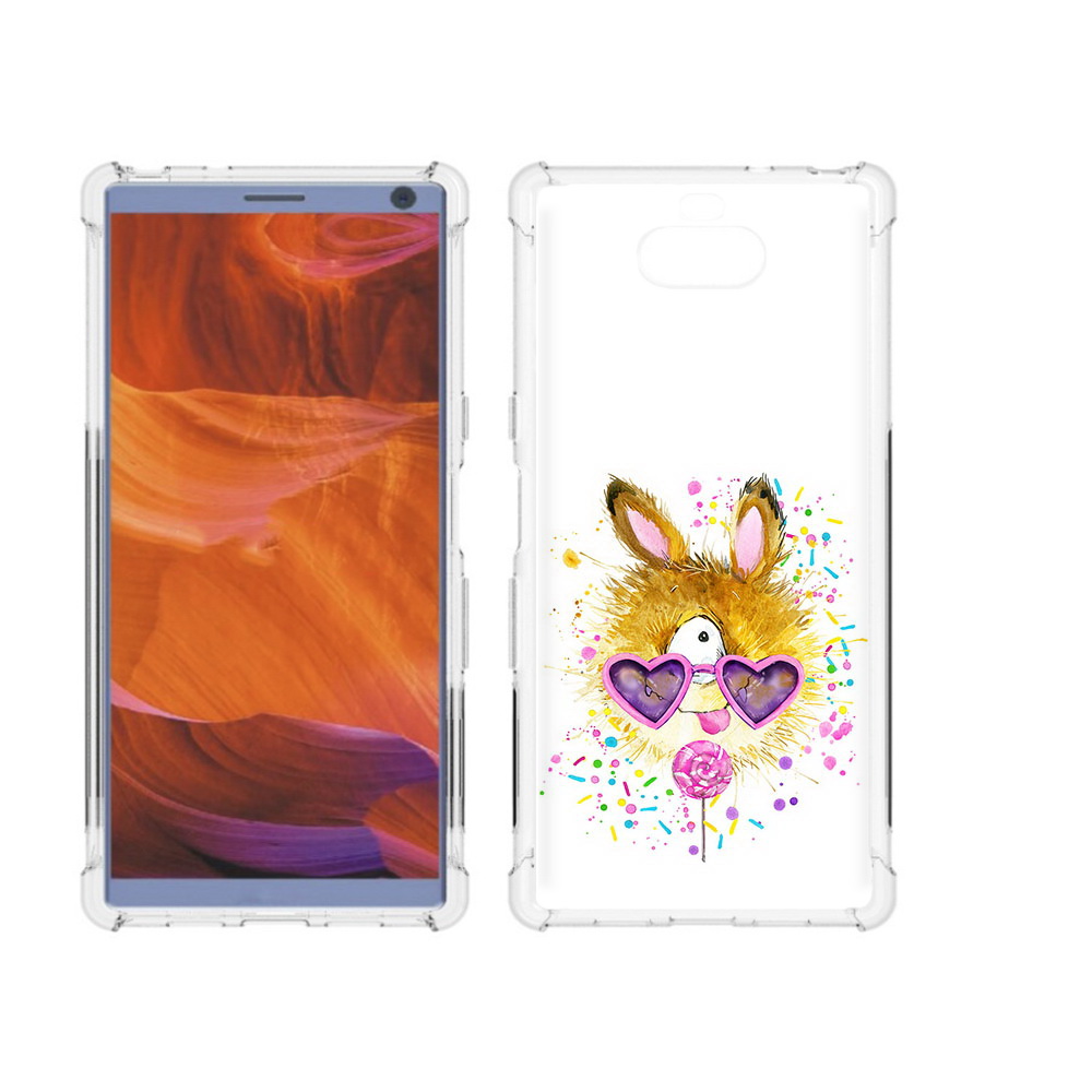 

Чехол MyPads Tocco для Sony Xperia 10 Plus Чупя, Прозрачный, Tocco