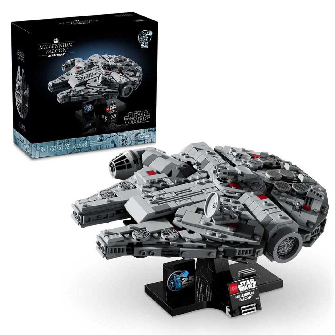 

Конструктор Star Wars Сокол тысячелетия Millennium Falcon, 921 дет, 75375, Сокол тысячелетия