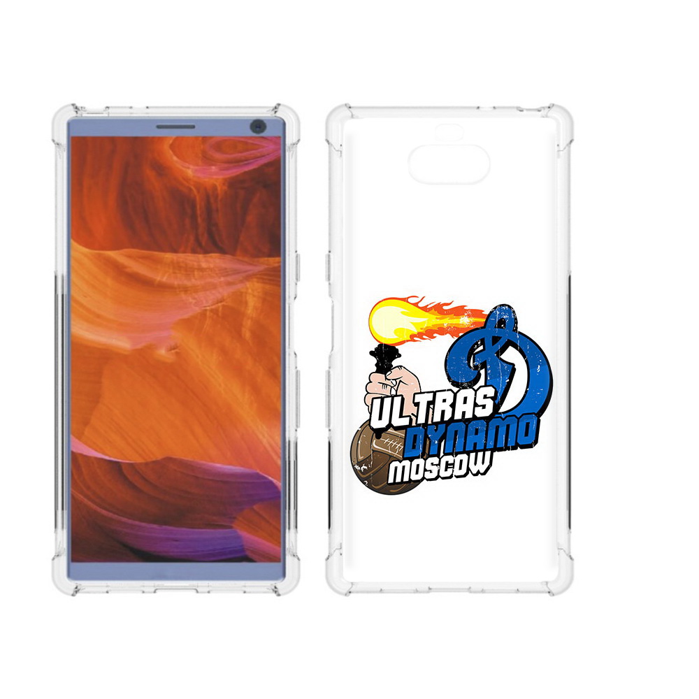 

Чехол MyPads Tocco для Sony Xperia 10 Plus ФК Динамо, Прозрачный, Tocco