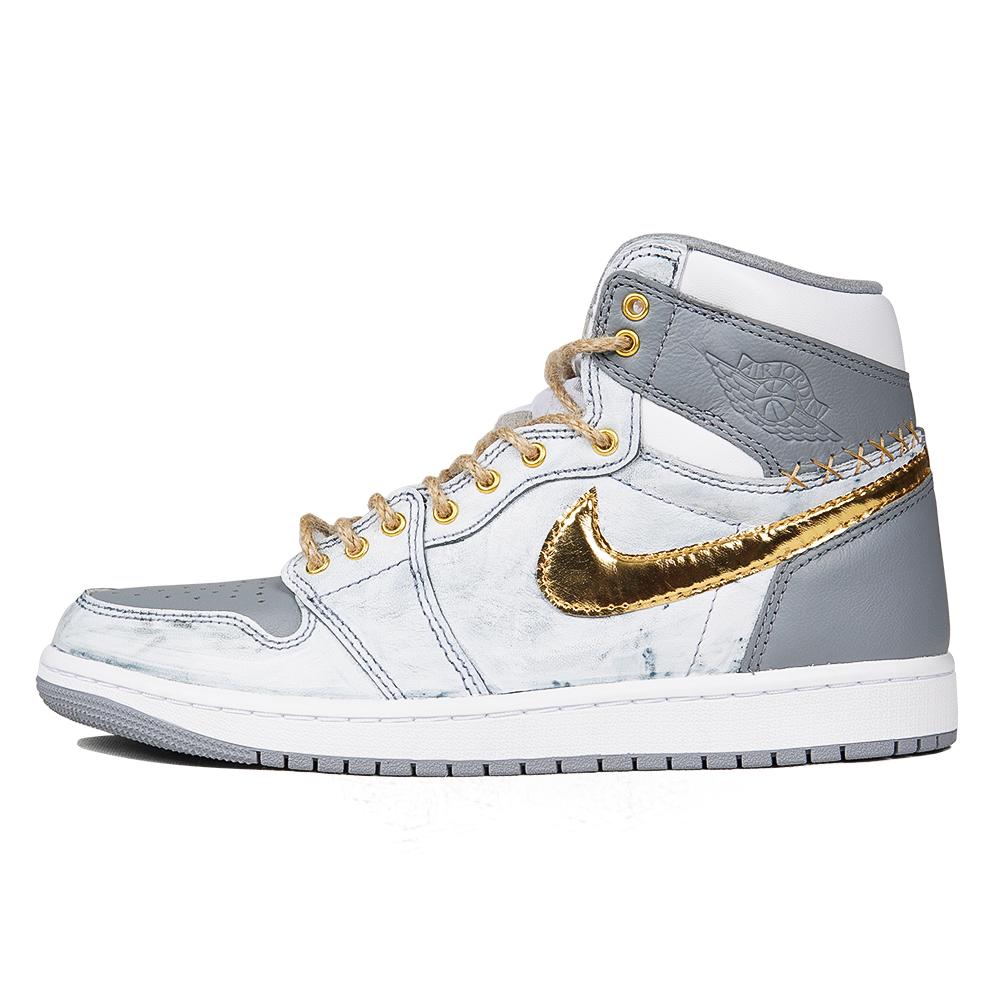 

Кеды унисекс Jordan Air Jordan 1 OG High белые 41 EU, Белый, Air Jordan 1 OG High