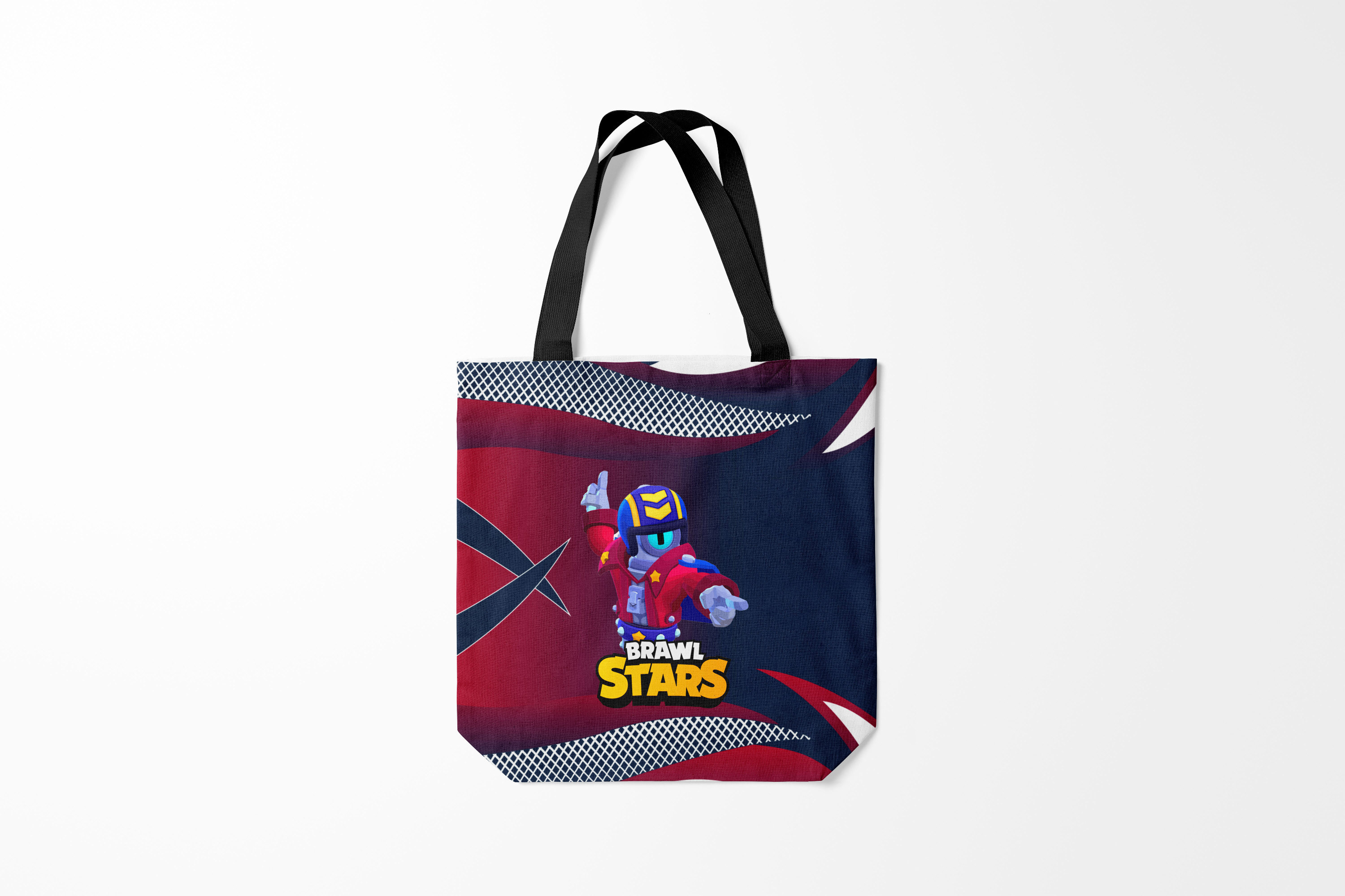 

Сумка шoппер унисекс Burnettie Brawl Stars STU СТУ, разноцветный, Brawl Stars STU СТУ