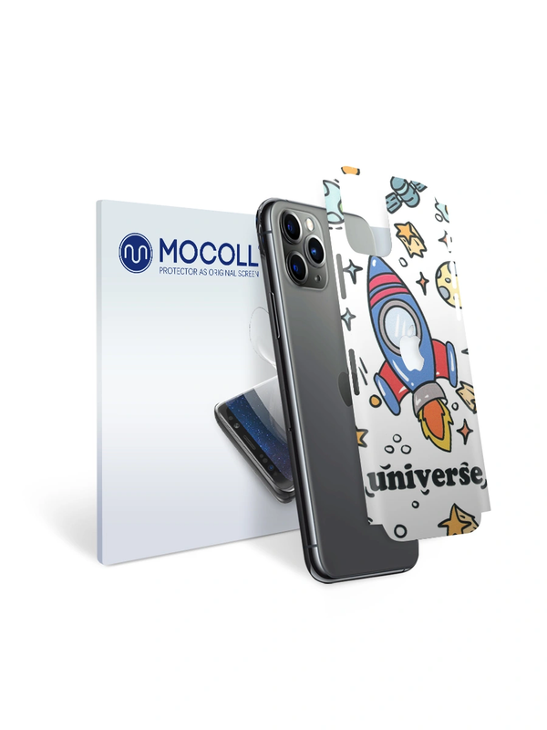 

Пленка защитная MOCOLL для задней панели Apple iPhone 5 / 5S / SE Ракета