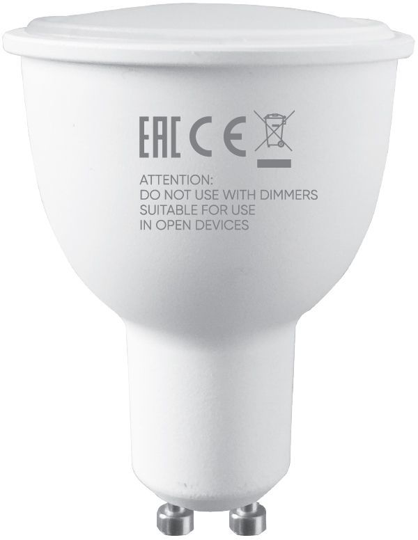 

Умная лампа Elari LMS-10CCT GU10 4.5Вт 380lm Wi-Fi