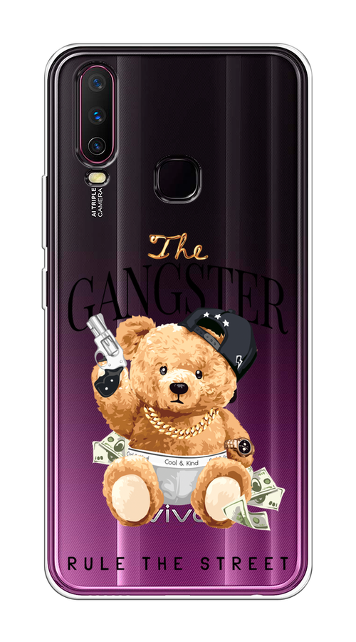 

Чехол на Vivo Y12/Y17 "The Gangster", Бежевый;серый;черный, 261750-6