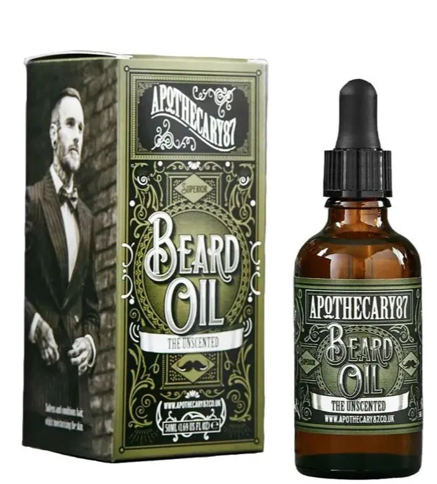 Масло для бороды Apothecary87 без отдушки The Unscented Beard Oil, 50 мл milv масло для укладки бороды и усов 15