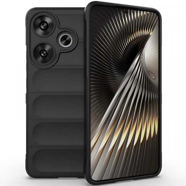 

Чехол RosCase Flex Silicone для Xiaomi Redmi Turbo 3 / Poco F6, Черный
