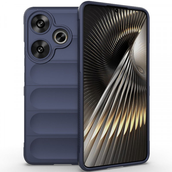 

Чехол RosCase Flex Silicone для Xiaomi Redmi Turbo 3 / Poco F6, Синий
