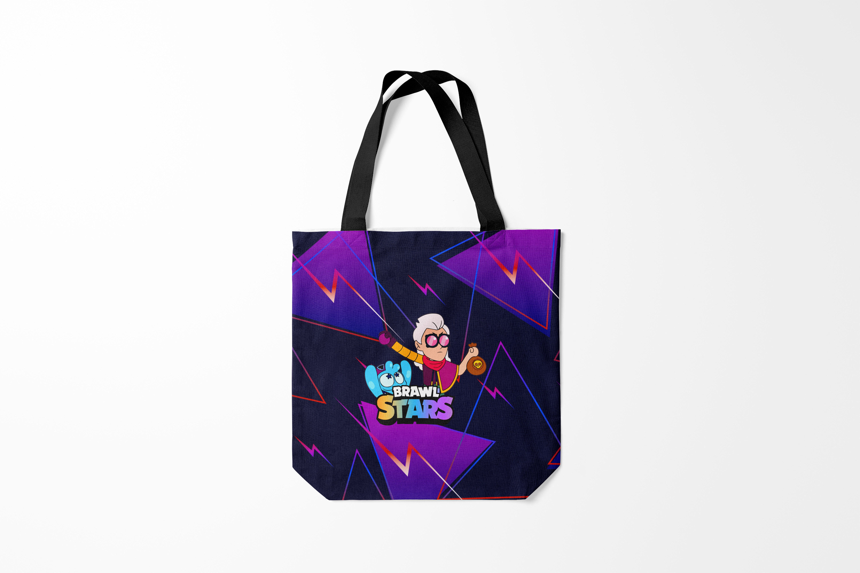 

Сумка шoппер унисекс Burnettie Brawl Stars Сквик Squeak и Белль Belle, разноцветный, Brawl Stars Сквик Squeak и Белль Belle