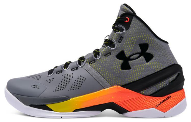 

Кроссовки унисекс Under Armour Curry 2 серые 41 EU, Серый, Curry 2