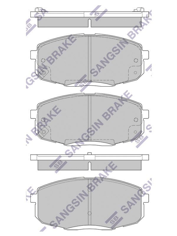 

Колодки передние HYUNDAI ELANTRA HD 10-, KIA CEED GP1240