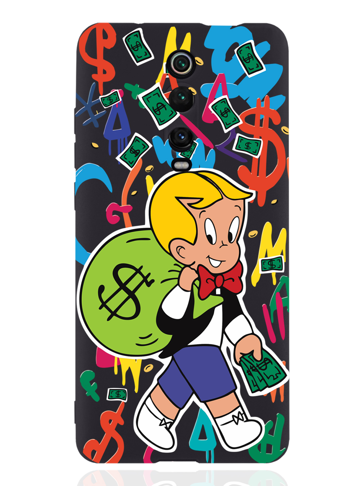 фото Чехол musthavecase xiaomi mi 9t monopoly richie rich/монополи богатенький риччи