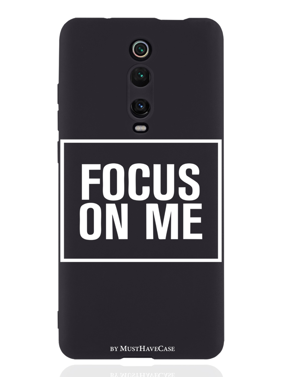 

Чехол MustHaveCase Xiaomi Mi 9T Focus on me, Черный;белый, Xiaomi Mi 9T Focus on me
