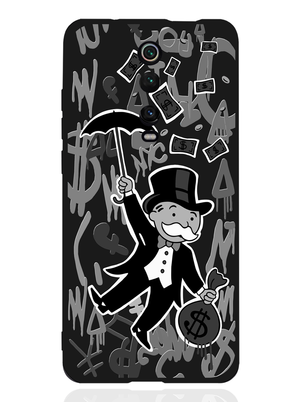 

Чехол MustHaveCase Xiaomi Mi 9T Monopoly Black Edition Монополия, Серый;черный, Xiaomi Mi 9T Monopoly Black Edition Монополия