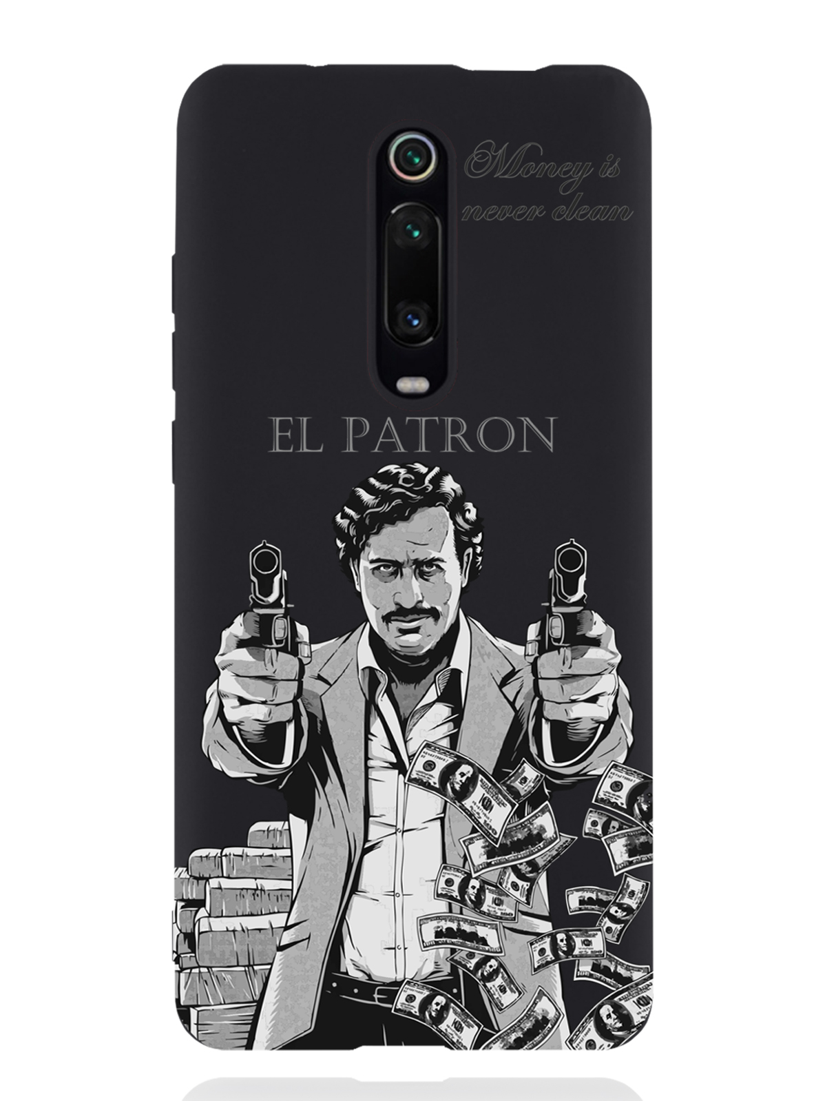 

Чехол MustHaveCase Xiaomi Mi 9T El Patron Pablo Escobar Пабло Эскобар, Серый;черный, Xiaomi Mi 9T El Patron Pablo Escobar Пабло Эскобар