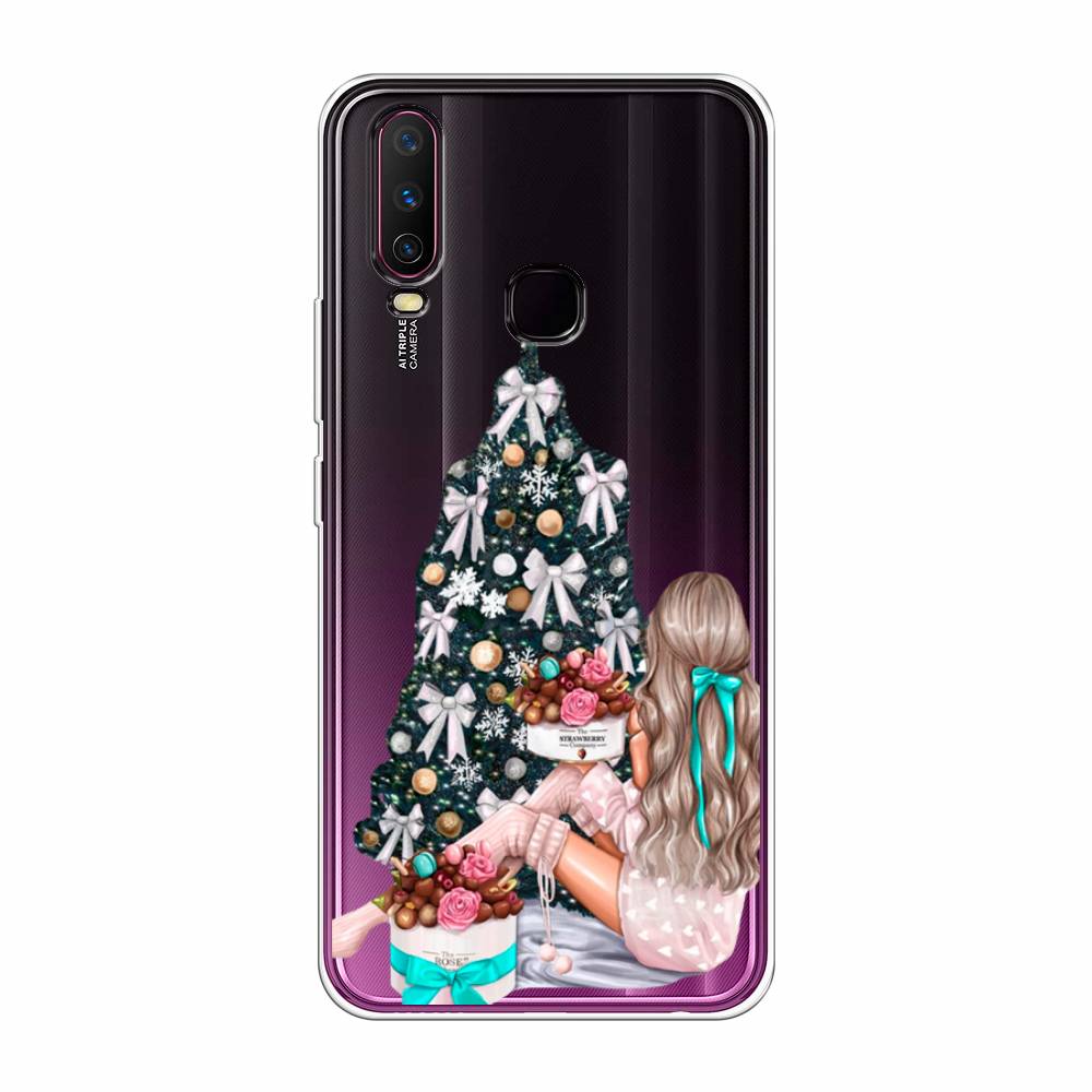 

Чехол для Vivo Y12/Y17 "New Year", Зеленый;бежевый;голубой, 261750-5