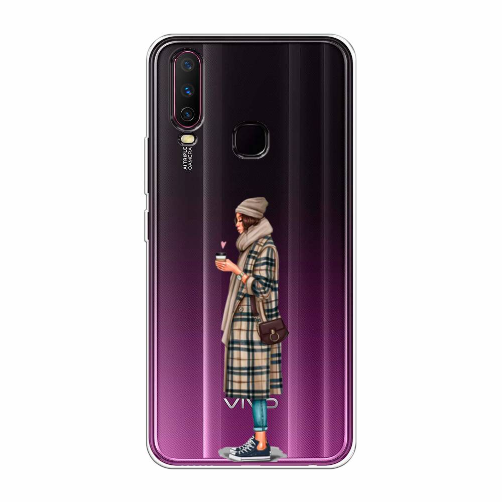 

Чехол для Vivo Y12/Y17 "Утренний кофе", Коричневый;бежевый, 261750-6