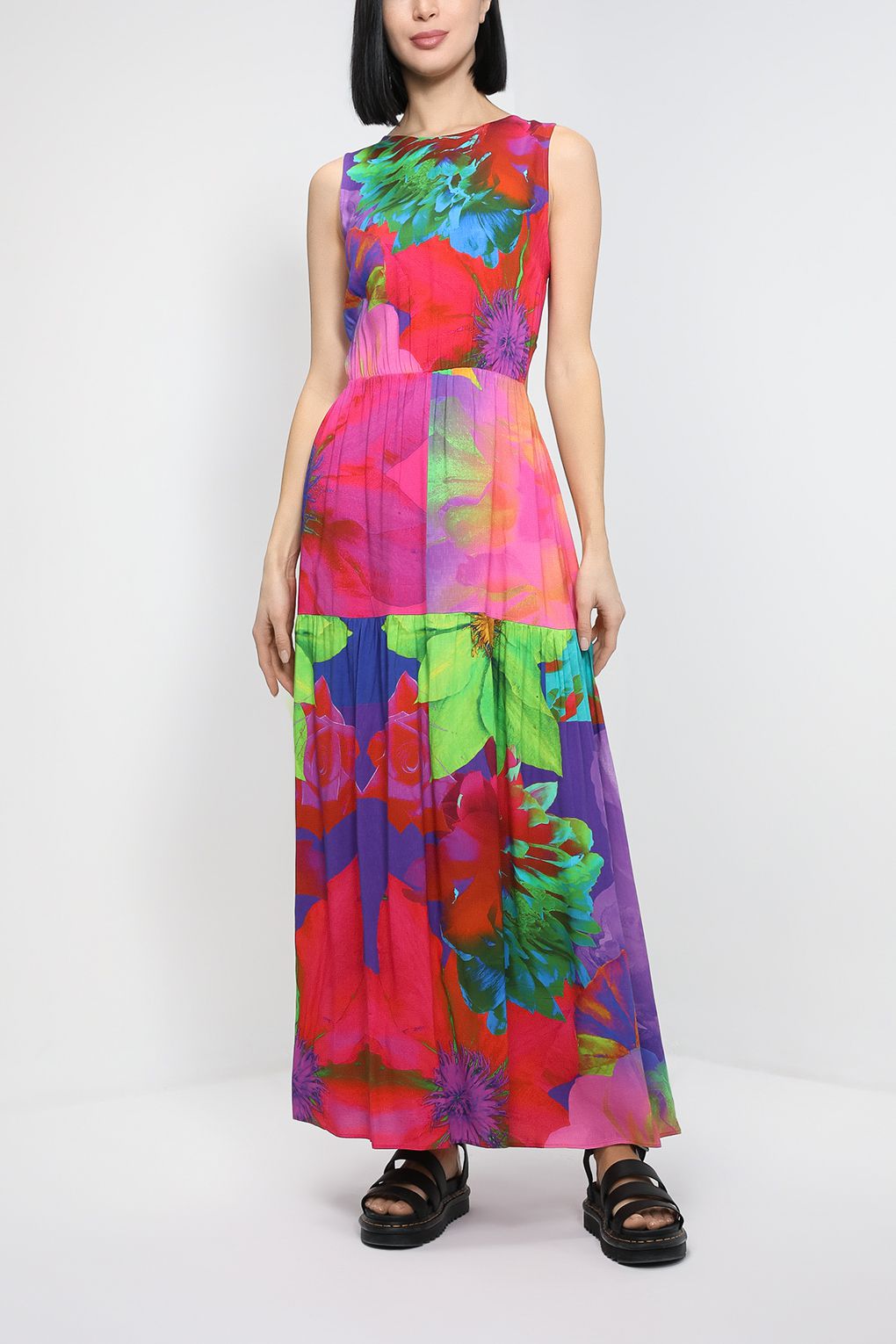 Платье женское Desigual 23SWVW91 разноцветное XS