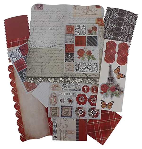

Наборы для скрапбукинга Айрис Mini Book Kit LF-003