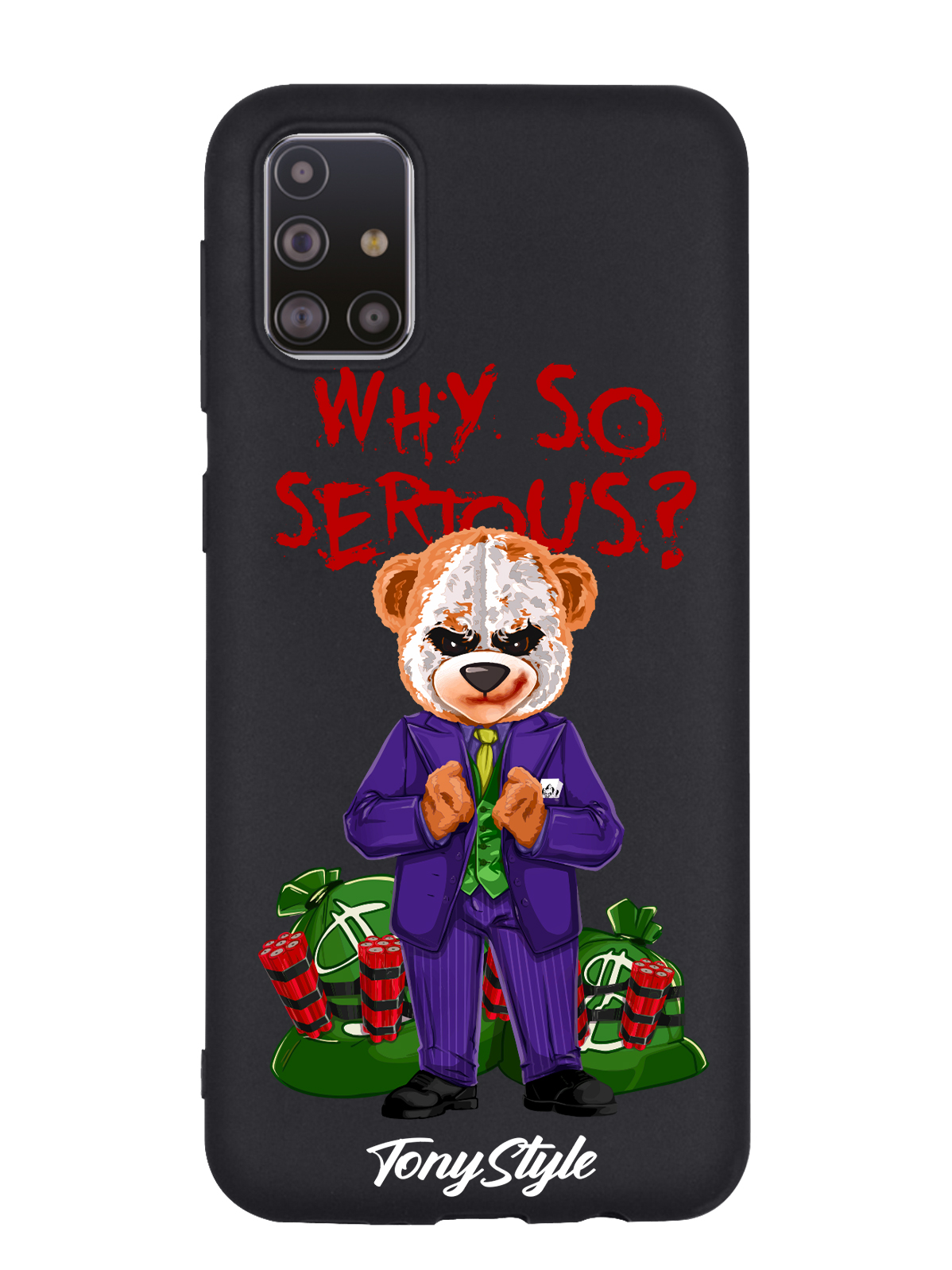 

Чехол Tony Style Samsung Galaxy M31S Tony Style Джокер Joker Why so serious, Samsung Galaxy M31S Tony Style Джокер Joker Why so serious